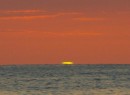 Almost green flash