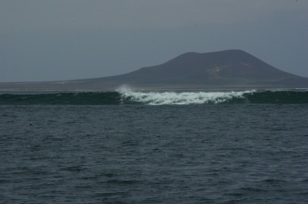 Backside of San Quintin waves