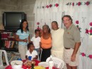 Dinner with Papo and Yomady and nieces.  A lovely evening with tipico Dominican food...YUM!