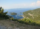 Miljet Island: Prozurski porat with Peljesic island in distance