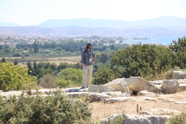 View over valley from Teos ruins