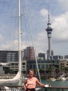 Habor with Sky Tower Auckland