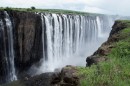 Victoria Falls are 885 m depth  -  02.01.2015  -  Zimbabwe