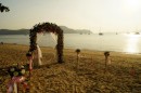 Wedding set up at Panwa Bay.....