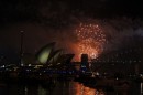Fireworks , Opera & Harbour Bridge