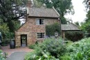 Captain Cook;s Cottage in Melbourne.....
they are telling you it has been bought 18.. in england ??????
