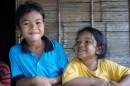 Orang Asli kids at the village