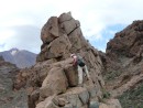Climbing Mt. Tiede!  8>)