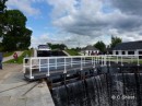 Lord of the Glens passes down Neptunes Staircase on the Caledonian Canal