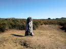 Menhir, Ile de Groix. This area of brittany is full of standing stones