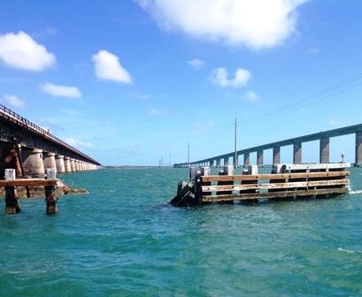 7 Mile Bridge: Looking West to Key West