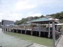 The wharf at the Sandakan Yacht Club
