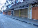 Downtown Kudat on a Sunday afternoon.  90 percent of the stores are closed by 1400.