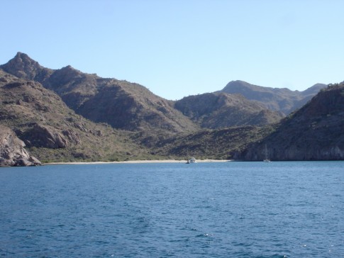 The East cove at Agua Verde.
