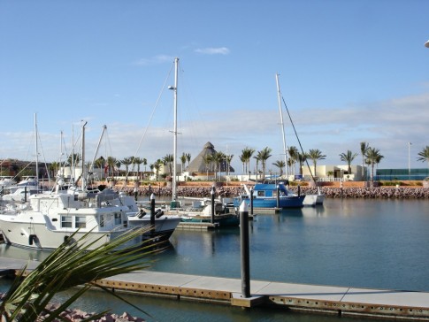 Looking West from the marina.