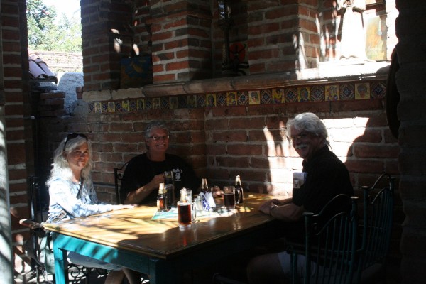Casey, Diane & Jay at cafe