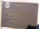 Another of the memorial plaques placed by descendants of the Reevesby Point (Kingscote) settlers.