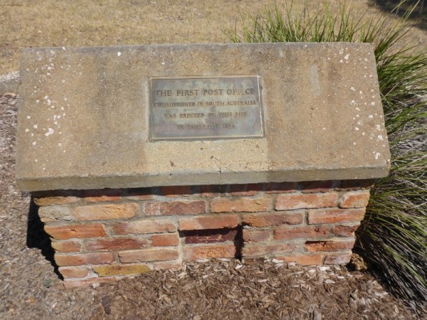 Honouring the first post office established in South Australia 