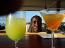 Our bartender, taxi driver and guide!