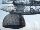 Arecibo telescope, up close.