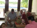 Di and Roger Frizzelle was in the islands and invited us to their daughters house for brunch on Christmas morning