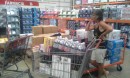 We had 2 shopping carts at Costco