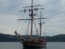 Tall ship takes over harbor