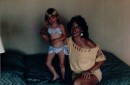Crystal and Tamberlyn in Hawaii 1987