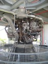 One engine from the Saturn V rocket