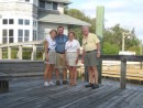 Indigo Plantation ferry dock - not used any more since they moved it upriver - our friends Stella and Charlie
