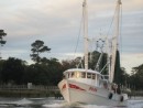Fishing boat on the ICW