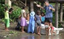 The Pied Piper of the Pedernales - Tony enchants the Waro Amerindian kids while visiting their village on the Rio Manamo in eastern Venezuela’s Orinoco River Delta.  Even the little girl’s monkey hung on his every word and gesture.