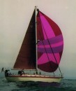 S/V Kampeska, a Tayana 42 cutter rigged cruising sailboat. 