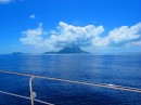 Approaching Bora Bora
