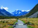 View up Hooker Valley