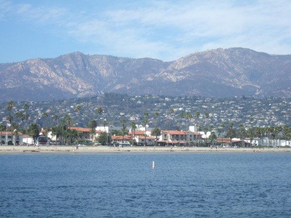 Our view of Santa Barbara from Tanga.