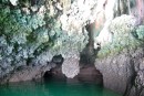 East bay of Phuket, one of the many caves where you can take the dinghy in