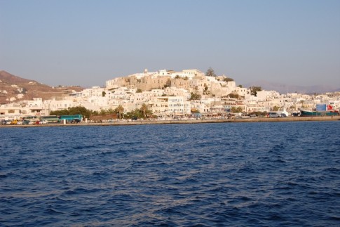 Naxos from our anchorage