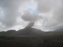Mt Yasur from the distance