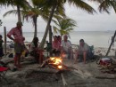 Endless days at the beach for sundowners around a fire