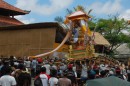 Death seems to be celebrated more than life, these cremation ceremonies are huge, all glitz and glamour, Ubud Bali