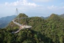 view from the top of cable car at Langkawi