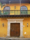 typical building Cartagena Old Town