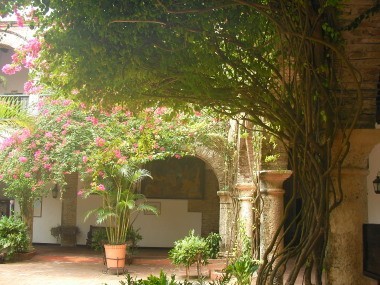 Monastry courtyard