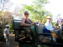 Linda and Rob on safari