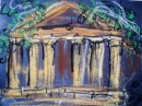 Greek temple, Agrigente, Sicily
A4 pastel on paper
$50