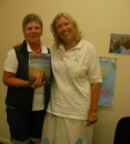 This lady had already bought my book and is ready to go cruising! Kawana Library