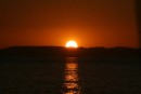 The sunset over the peninsula, taken from Ballandra Bay