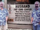 A day care center for husbands.  Bizarre.