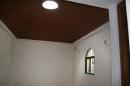 Boveda ceiling with skylight: This is in a guest bedroom